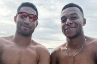 حضور امباپه برای تماشای دیدار مراکش و مالی برای حمایت از اشرف حکیمی