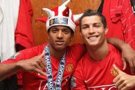 دیدار نانی با رونالدو در حاشیه دیدار النصر و الاخدود