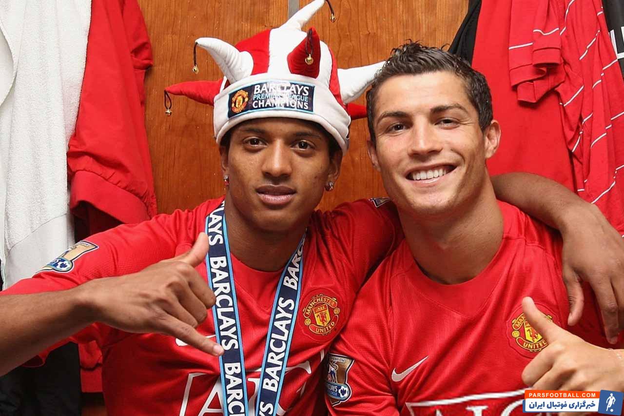 دیدار نانی با رونالدو در حاشیه دیدار النصر و الاخدود