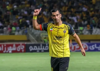 لحظه جالب از احسان حاج صفی در تمرین سپاهان