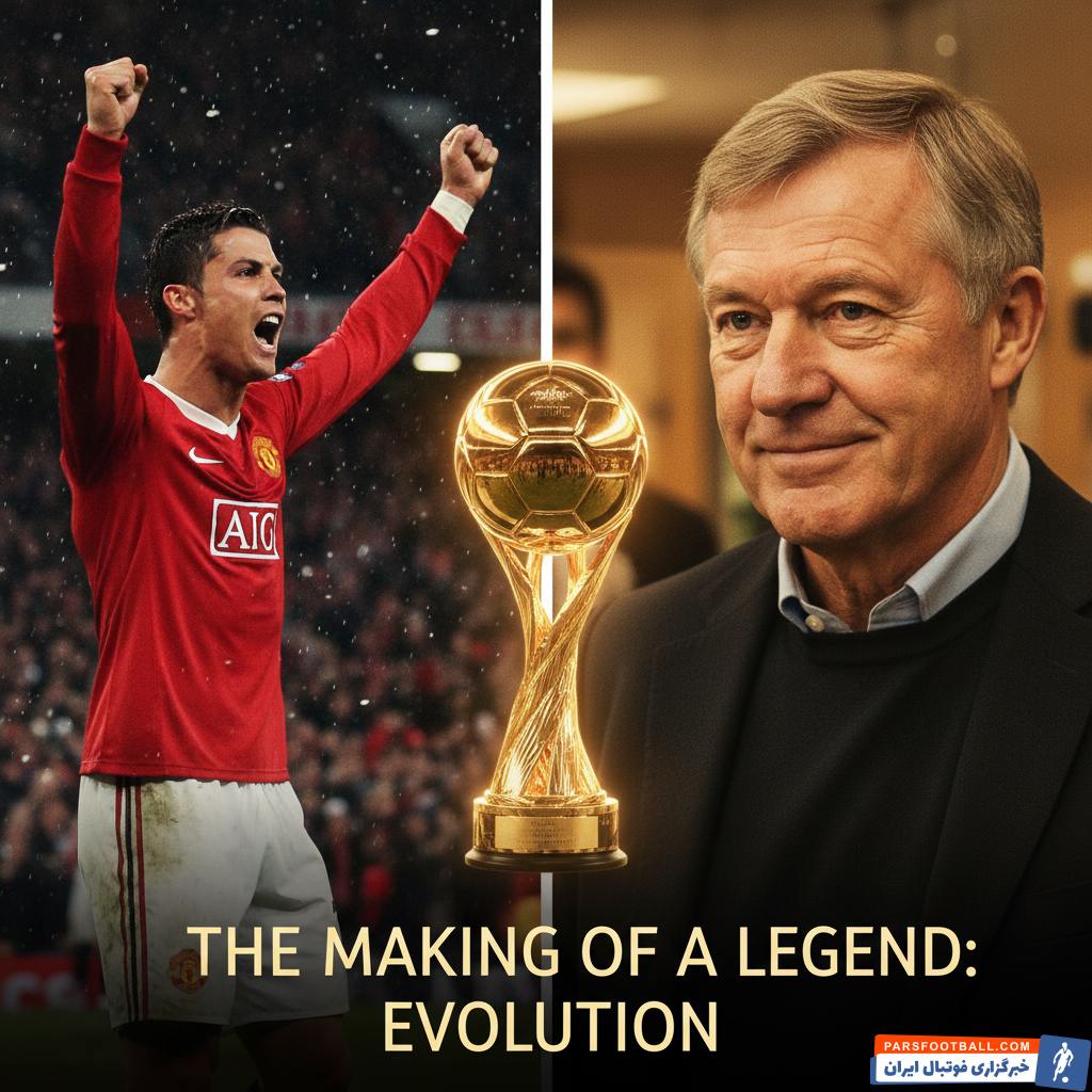 مقایسه آماری کریستیانو رونالدو ورژن منچستر یونایتد با ورژن رئال مادریدی این ستاره