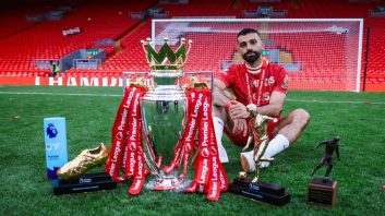 انتشار تصویری از محمد صلاح به تنهایی در در سالن بدنسازی باشگاه لیورپول