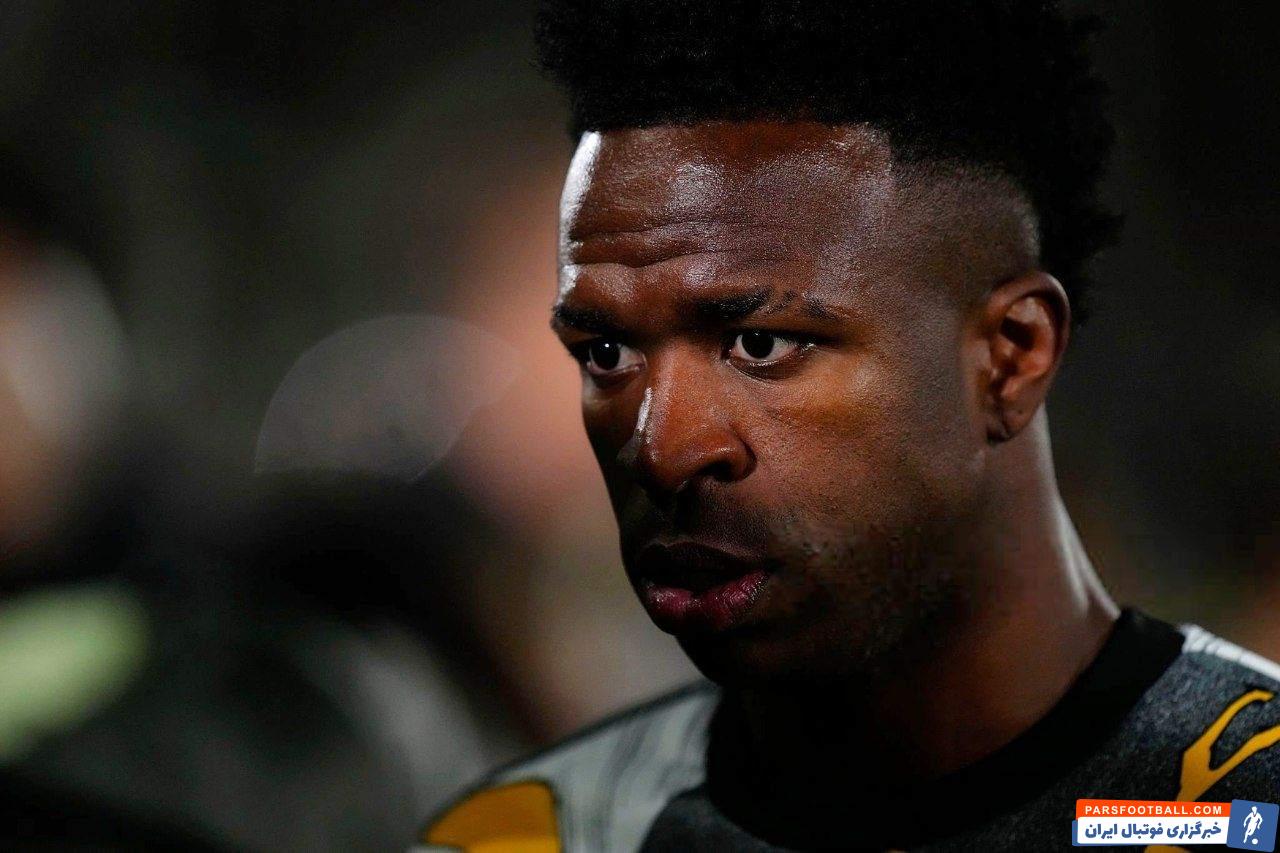 اشاره دست وینیسیوس به سقوط به دسته دو در واکنش به توهین های نژادپرستانه