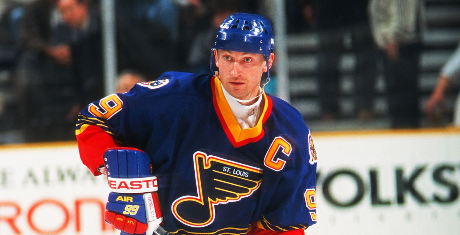 وین گرتزکی  در سنت لوئیس بلوز