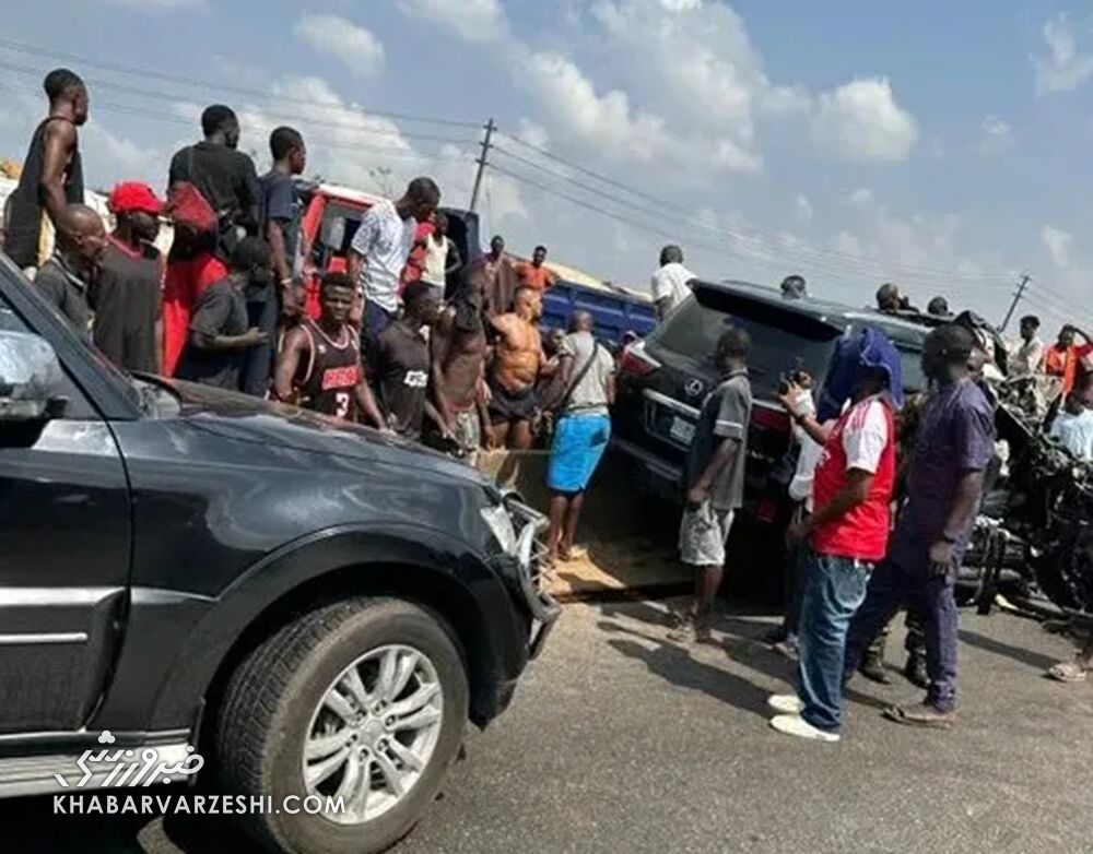 418823 تصادف شدید آنتونی جاشوا و سینا قائمی