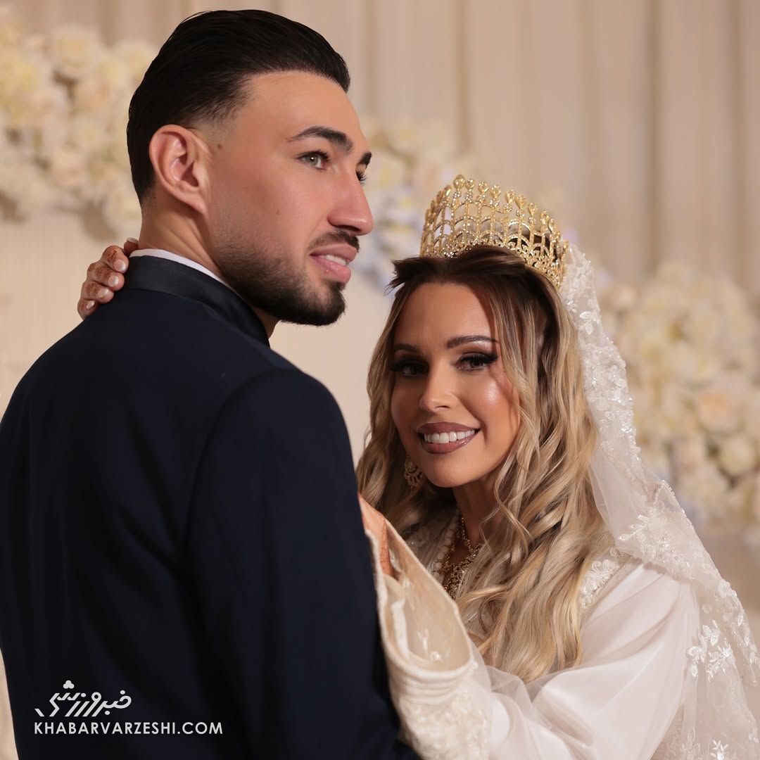 419202 منیر الحدادی ستاره استقلال داماد شد +تصاویر