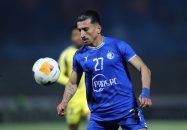 غیبت صالح حردانی از ترکیب استقلال از دیدار برابر تراکتور به دلیل محرومیت