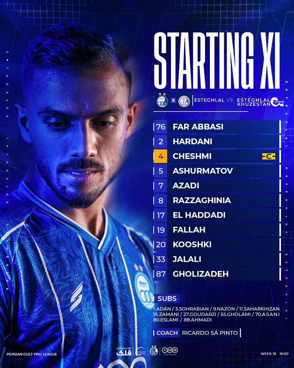 ترکیب استقلال مقابل استقلال خوزستان اعلام شد