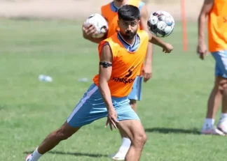 درگیری سرآبادانی و رضا جبیره در دیدار برابر فولاد و چادرملو