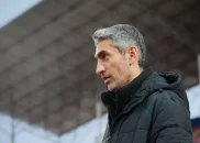 پا به توپ شدن مجتبی جباری در تمرین مس رفسنجان برای بالا بردن روحیه شاگردانش