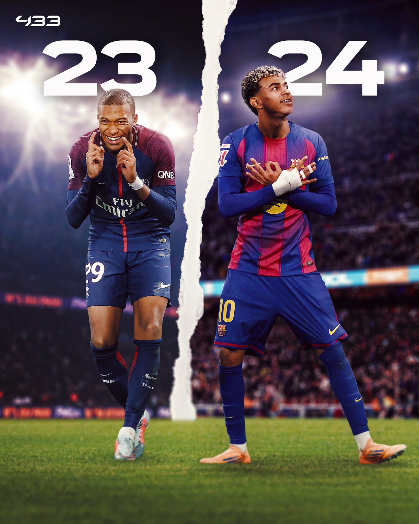 رکورد تاریخی کیلیان امباپه در قرن ۲۱ توسط لامین یامال شکسته شد