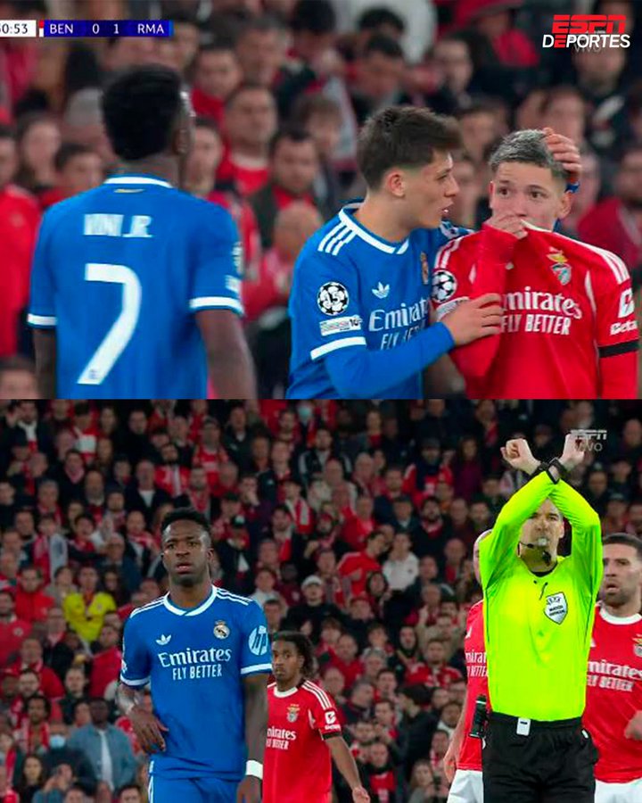 20260218_011421 جانلوکا پرستیانی، بنفیکا - وینیسیوس جونیور، رئال مادرید