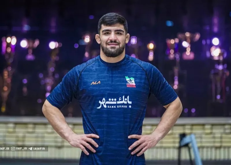 مبین عظیمی طلا گرفت!