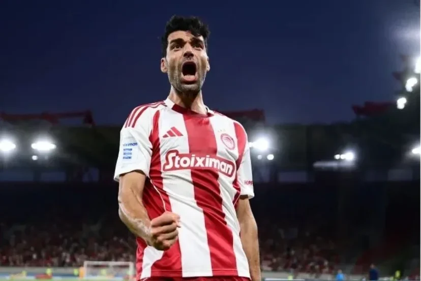 ستاره ایران، سوپر استار المپیاکوس شد