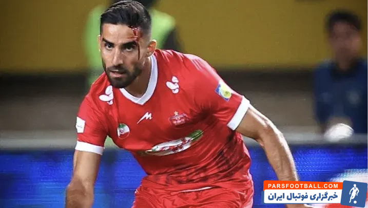 میلاد محمدی مدافع پرسپولیس به دلیل مصدومیت چند بازی این تیم را از دست داد