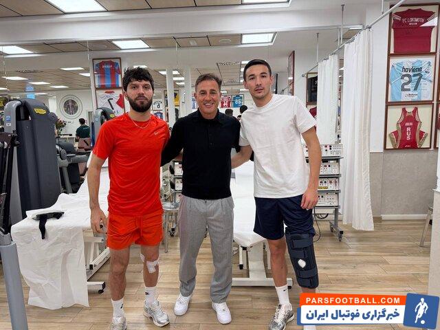 دیدار فابیو کاناوارو سرمربی تیم ملی ازبکستان با جلالالدین ماشاریپوف و علیقولیف