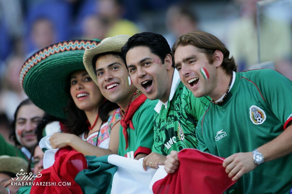 هواداران پرشور مکزیکی