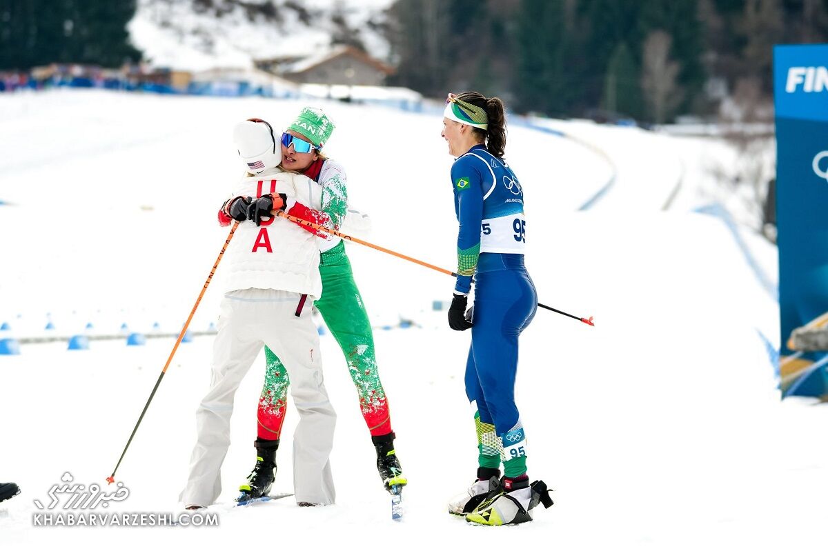 421622 نماینده ایران و آمریکا در المپیک زمستانی