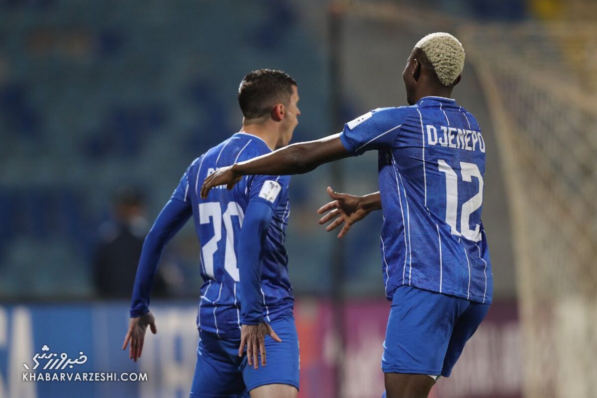 شادی گل رونالدویی یاسر آسانی