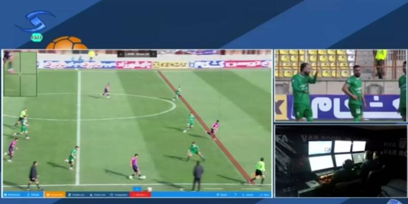 تساوی بی حاصل شمس‌آذر و آلومینیوم در قزوین؛ VAR مانع برتری ایرالکو شد