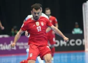 اشک های سالار آقاپور پس از گلزنی برابر عراق در جام ملت های فوتسال آسیا