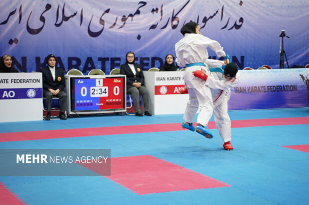 5910412 برترینهای انتخابی بانوان به اردوی تیم ملی کاراته راه یافتند