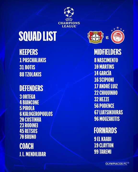 5915268 طارمی در لیست المپیاکوس برای بازی مرگ و زندگی در اروپا