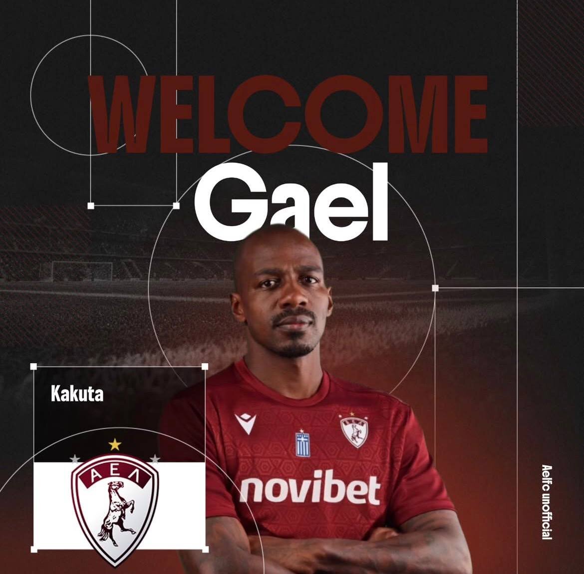 6372156-1 عکس از پیوستن گائل کاکوتا به تیم لاریسا یونان