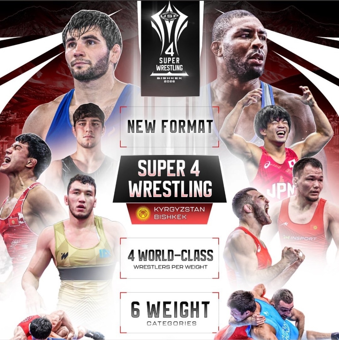 ستاره‌های جهانی در افتتاحیه لیگ USP در بیشکک؛ درخشش نایفونوف، آیتموخان، تومور‑اوچیر و آکژول محمودوف