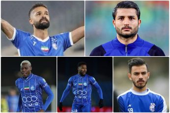 مصاف فردا استقلال و فجرسپاسی با پنج غایب آبی پوشان از جمله نازون