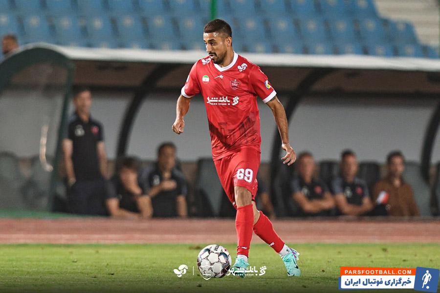 امین کاظمیان امروز در تمرین تیم پرسپولیس شرکت کرد