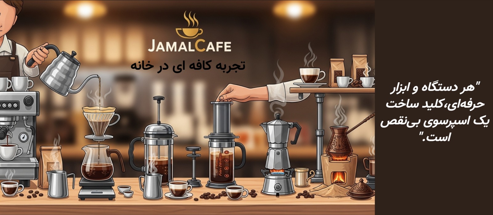 تجهیزات قهوه