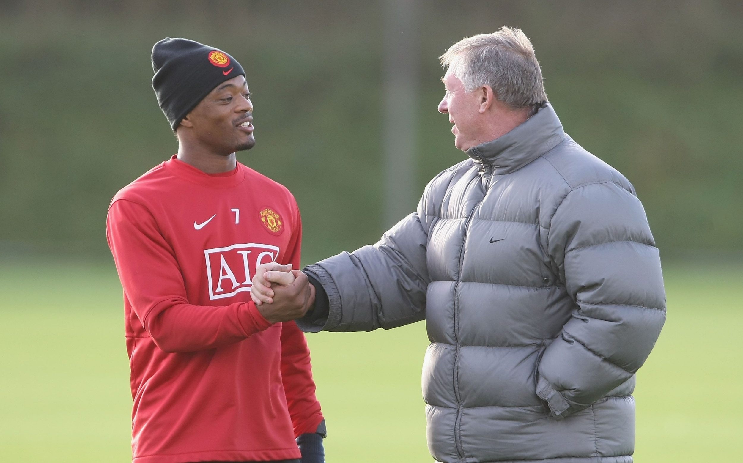 evra_ferguson-2026-02-16 سر الکس فرگوسن و پاتریس اورا