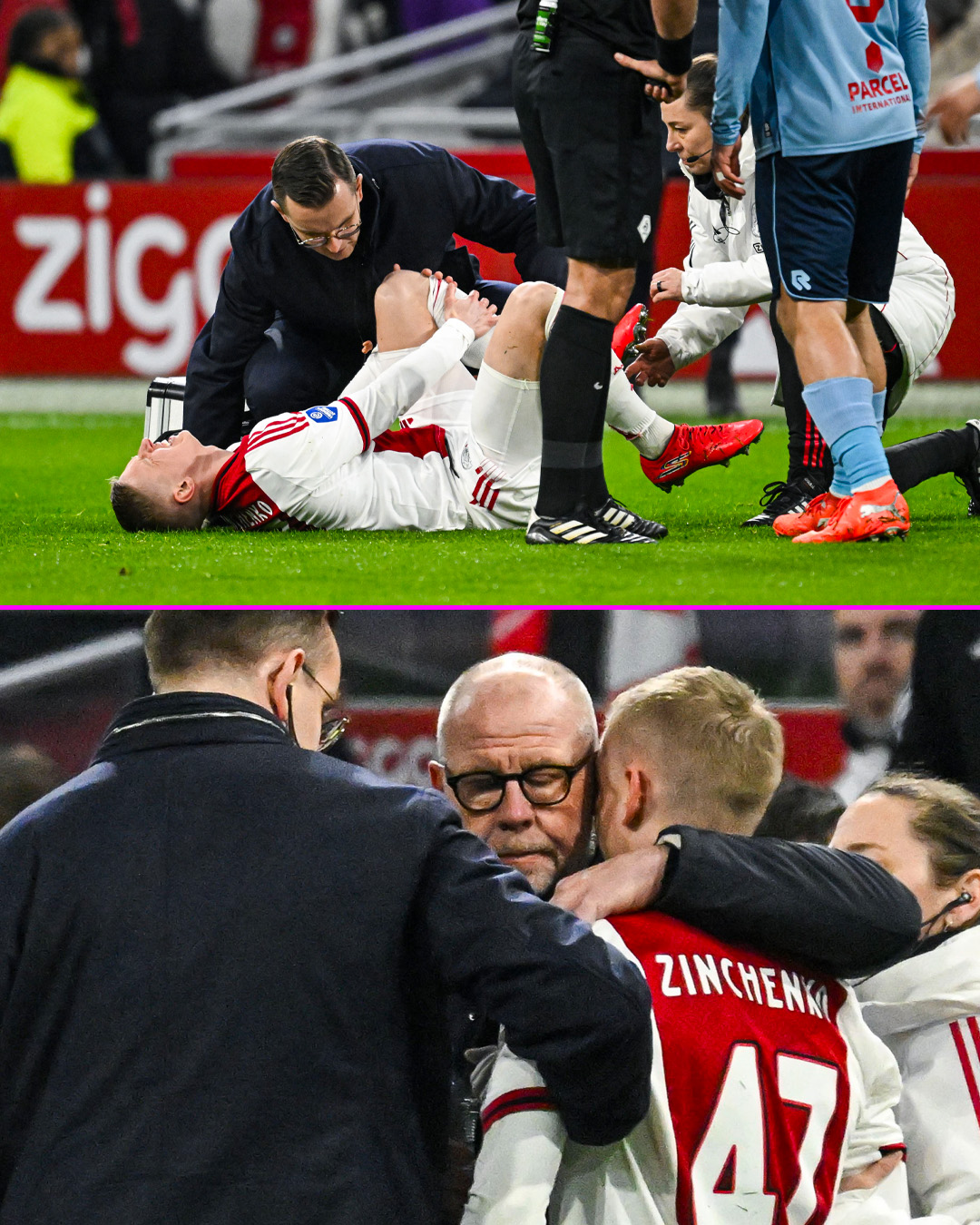 مصدومیت  الکساندر زینچنکو،َ