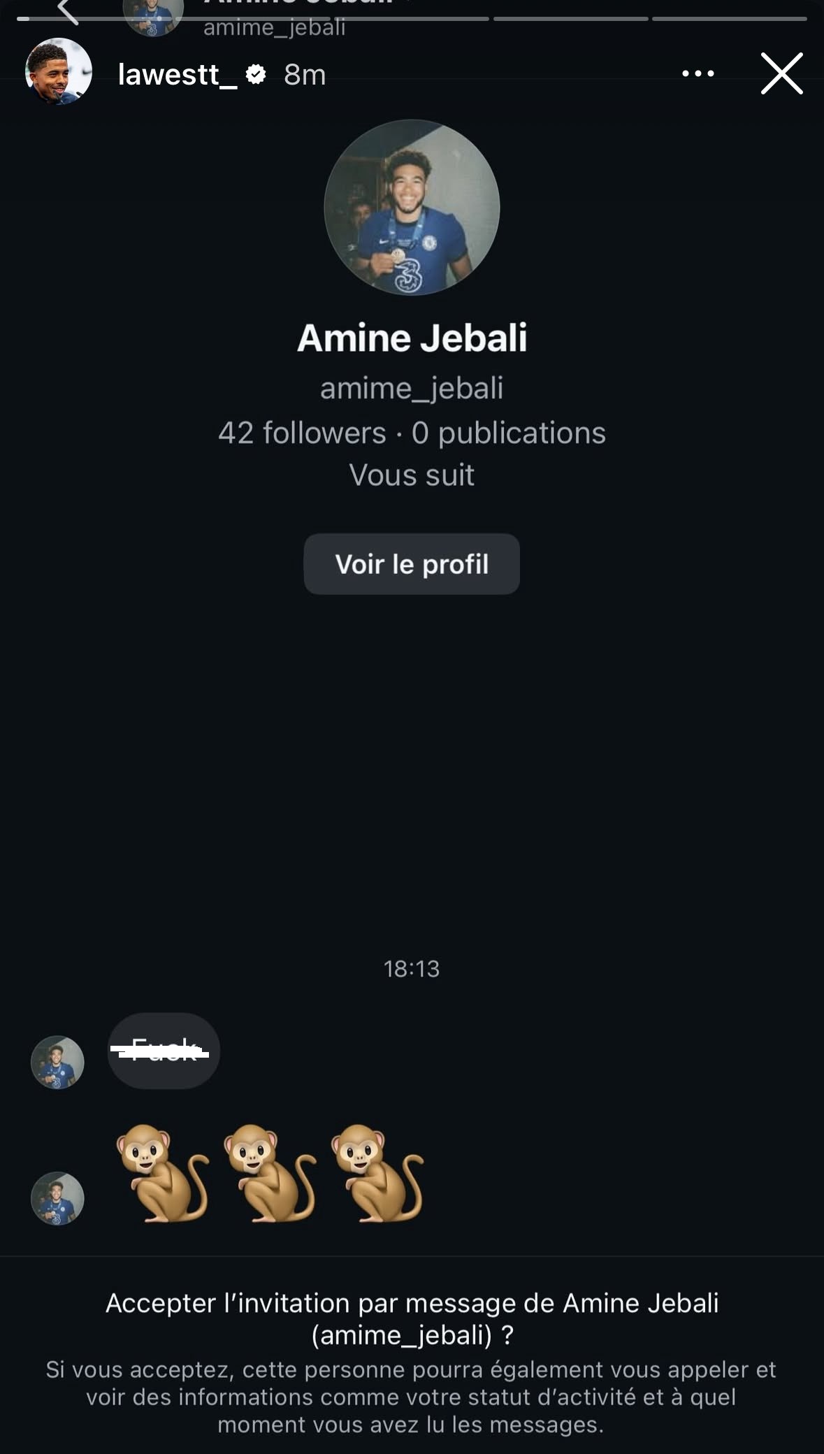 نژادپرستی علیه وسلی فوفانا