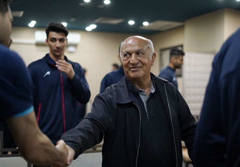 ناصر ابراهیمی مربی اسبق پرسپولیس تهران - اردوی تیم ملی ایران