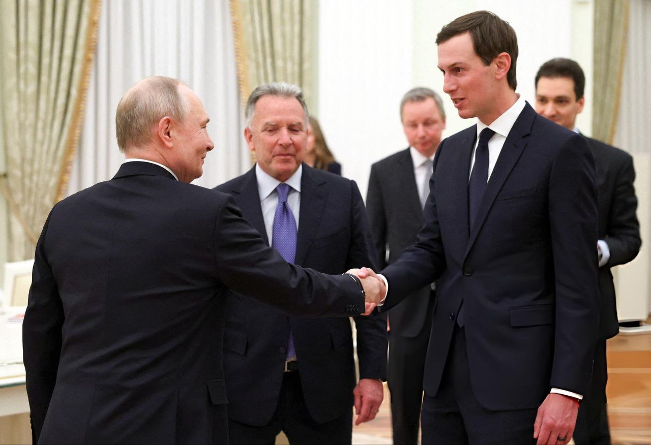 دیدار جرد کوشنر و ولادیمیر پوتین