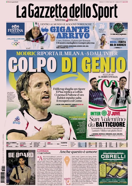 گاتزتا دلو اسپورت - 14 فوریه 2025