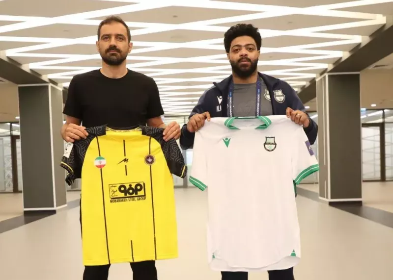 سپاهان با لباس های زرد رنگ آماده جدال با الاهلی قطر