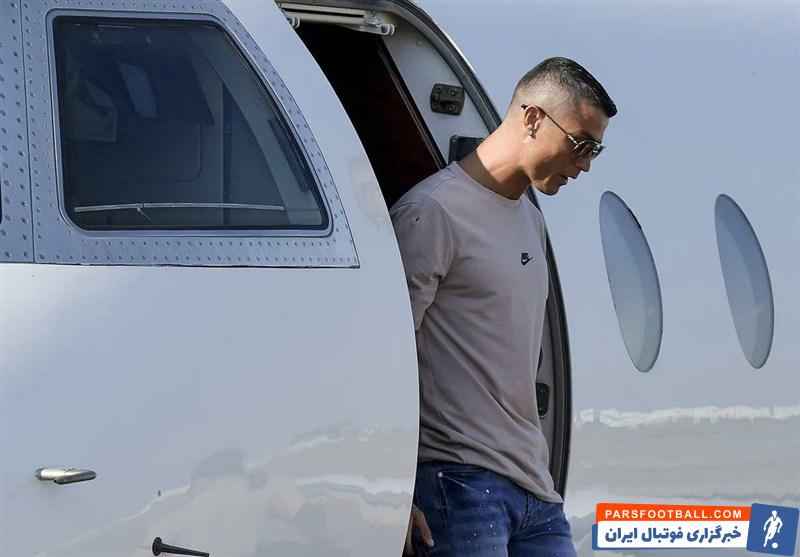 رونالدو عربستان را به مقصد اسپانیا ترک کرد