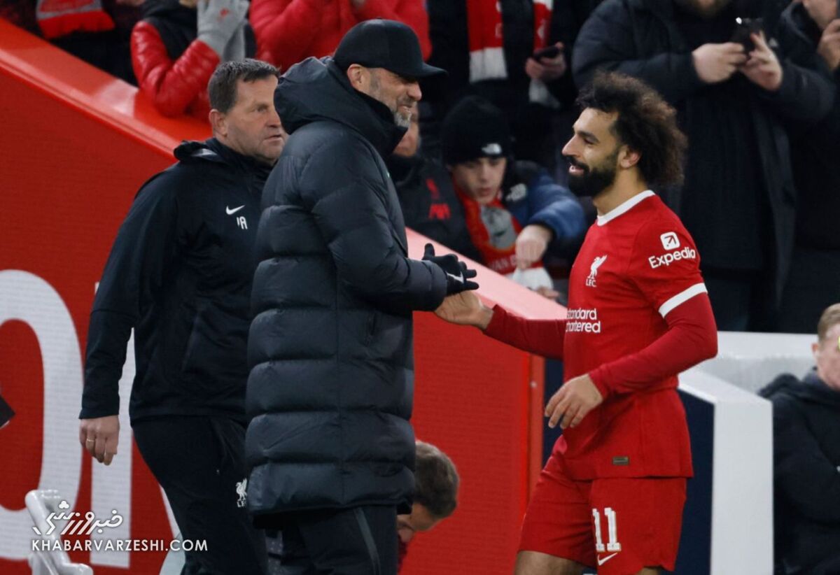 یورگن کلوپ و محمد صلاح