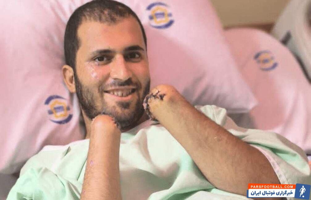 عیادت روح‌الله رستمی، محمد انصاری و محسن ربیع‌خواه از حسین محمدی