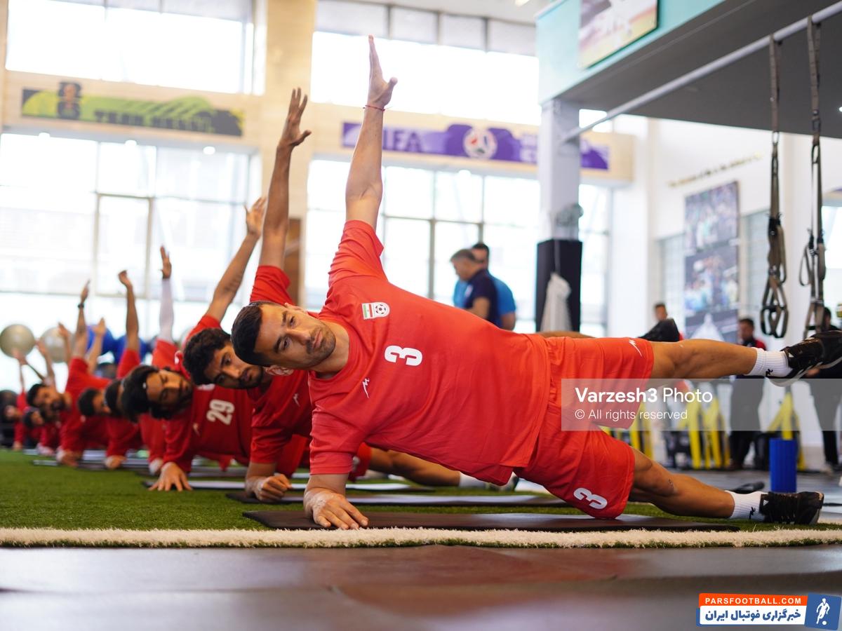 دیدار پیمان حدادی مدیرعامل باشگاه پرسپولیس با امیر قلعهنویی در مرکز ملی فوتبال
