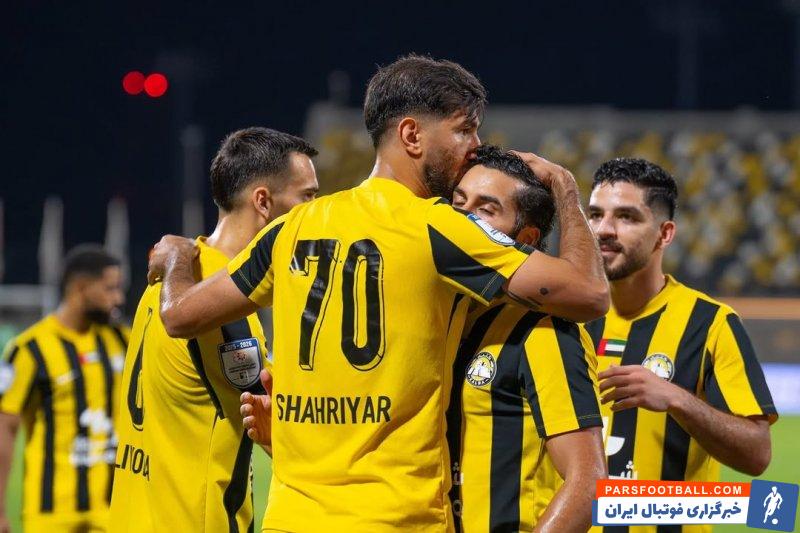 گلزنی سامان قدوس برای کلباء در دیدار برابر البطائح در لیگ امارات