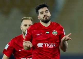 سعید عزت‌اللهی در ترکیب اصلی شباب الاهلی مقابل ماچیدا زلویا در لیگ نخبگان آسیا