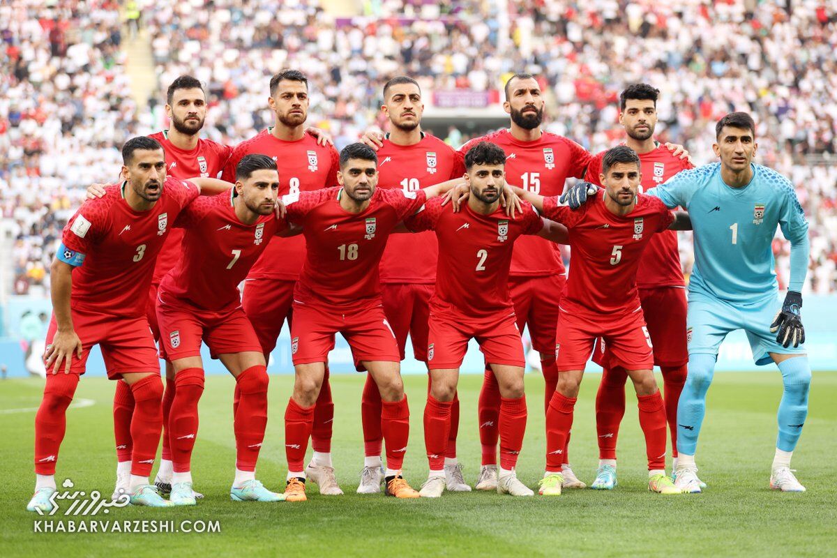 242513 عکس تیمی ایران در جام جهانی ۲۰۲۲