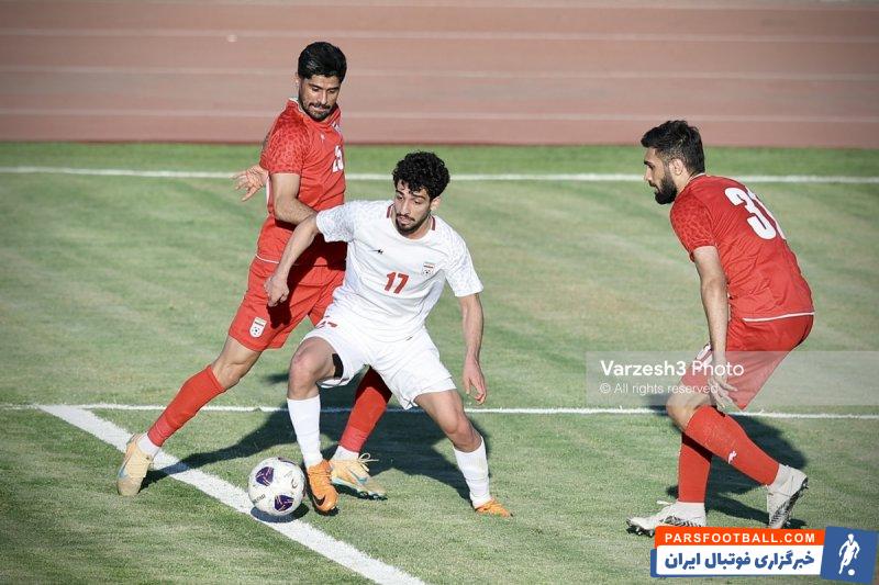 مهدی هاشمنژاد و تکذیب شایعه دوری از تیم ملی با حضور در تمرین