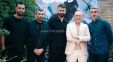 ملاقات مجتبی جباری و حمید علیدوستی در مراسم رونمایی از کتاب