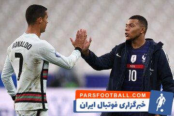 تبلیغ لگویی کیلیان امباپه با همکاری رونالدو