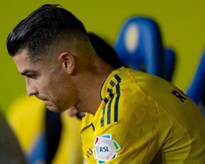 حضور دولورس آویرو، مادر رونالدو در ورزشگاه اول پارک برای دیدار النصر 1-1 الهلال